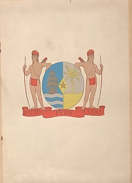 het wapen van Suriname 1955